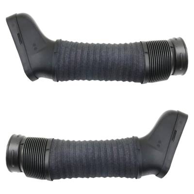 Rareelectrical - New Pair Of Air Intake Hose Compatible With Mercedes Benz C300 Base 6 Cyl 3.0L C350 Base 6 Cyl 3.5L - Image 2