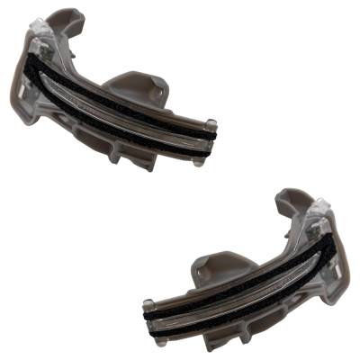 Rareelectrical - New Pair Of Mirror Turn Signal Light Compatible With Honda Cr-V Ex 4 Cyl 1.5L Hr-V Lx 4 Cyl 2.0L - Image 2