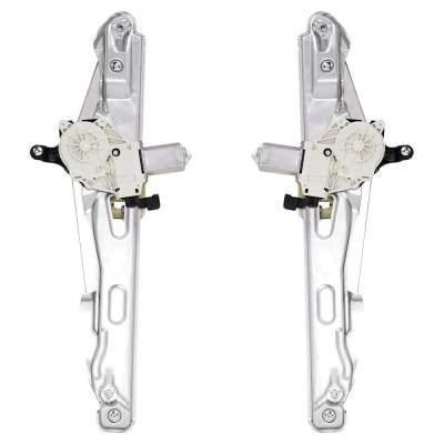 New Rear Left And Rear Right Window Regulator Compatible With Ford Transit Connect Titanium 4 Cyl