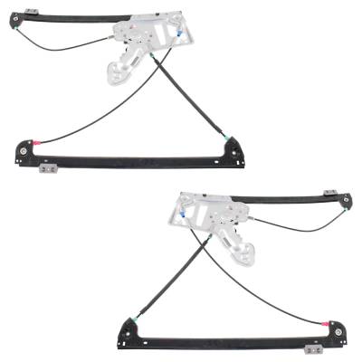 Rareelectrical - New Front Left And Front Right Window Regulator Compatible With Land Rover Range Rover Supercharged - Image 5