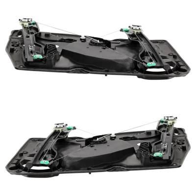 New OEM Replacement Front Left And Front Right Window Regulator Compatible With Volkswagen Golf Tdi