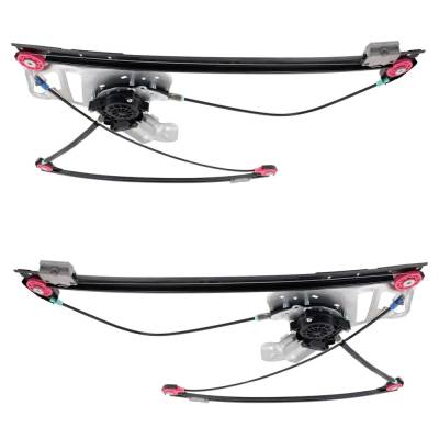 Rareelectrical - New Front Left And Front Right Window Regulator Compatible With Land Rover Range Rover Supercharged - Image 4
