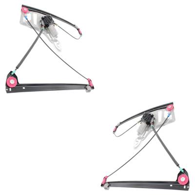 Rareelectrical - New Front Left And Front Right Window Regulator Compatible With Land Rover Range Rover Supercharged - Image 3