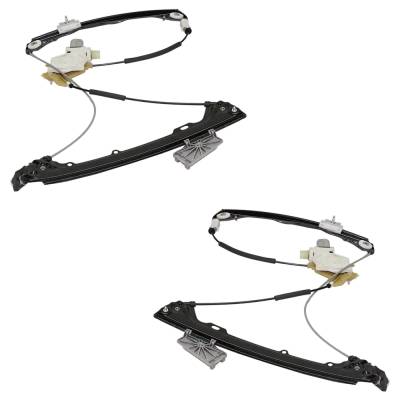 Rareelectrical - New Front Left And Front Right Window Regulator Compatible With Bmw 335I Base 335Xi Base 2007-2013 - Image 3