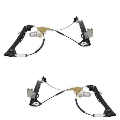 Rareelectrical - New Front Left And Front Right Window Regulator Compatible With Bmw 335I Base 335Xi Base 2007-2013 - Image 6