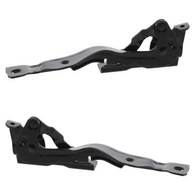 Rareelectrical - New Pair Of Hood Hinge Compatible With Kia Rio Ex Rio Lx+ 2012-2017 By 791101W000 791201W000 - Image 5