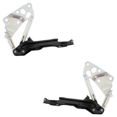 New Pair Of Hood Hinge Compatible With Cadillac Ats Premium Luxury 6 Cyl 3.6L Ats Luxury 4 Cyl 2.5L