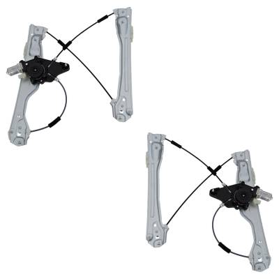 Rareelectrical - New Front Left And Front Right Window Regulator Compatible With Chevrolet Malibu Hybrid 4 Cyl 1.8L - Image 4