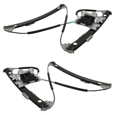 Rareelectrical - New Front Left And Front Right Window Regulator Compatible With Mercedes Benz S500 Base S500 Guard - Image 3