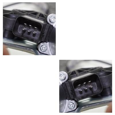 Rareelectrical - New Front Left And Front Right Window Regulator Compatible With Mercedes Benz S430 Base S500 Guard - Image 7