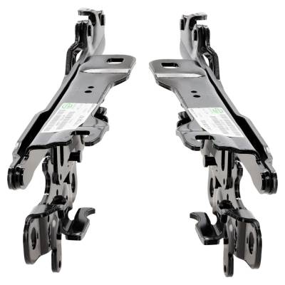 Rareelectrical - New Pair Of Hood Hinge Compatible With Bmw 320I Base 4 Cyl 2.0L M2 Cs 6 Cyl 3.0L 2012-2021 By - Image 4