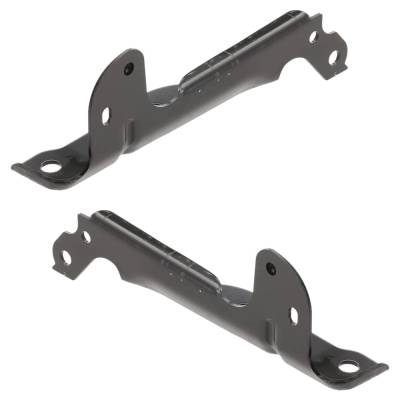 Rareelectrical - New Pair Of Hood Hinge Compatible With Chevrolet Gmc Silverado 1500 Ltz 8 Cyl 6.2L Sierra 1500 - Image 2
