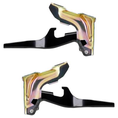 New Pair Of Hood Hinge Compatible With Cadillac Srx Premium 6 Cyl 2.8L Srx Performance 6 Cyl 3.0L
