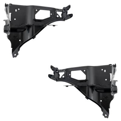 Rareelectrical - New Pair Of Headlight Bracket Compatible With Mini Cooper Countryman S 4 Cyl 2.0L Cooper Countryman - Image 1