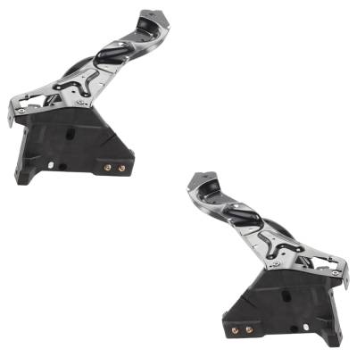 Rareelectrical - New Pair Of Headlight Bracket Compatible With Mercedes Benz E350 4Matic E400 Base 2014-2016 By - Image 3