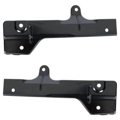 New Pair Of Headlight Bracket Compatible With Gmc Sierra 1500 Denali Ultimate 8 Cyl 6.2L Sierra 1500