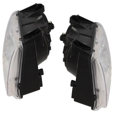 Rareelectrical - New Pair Of Headlight Compatible With Chrysler 300 Lx 6 Cyl 2.7L 300 Signature Series 6 Cyl 3.5L - Image 3