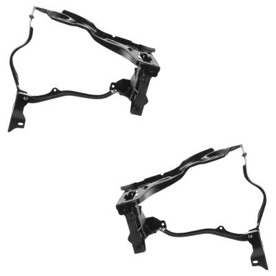 Rareelectrical - New Pair Of Headlight Bracket Compatible With Mercedes Benz E350 4Matic E400 Hybrid 2014-2016 By - Image 5