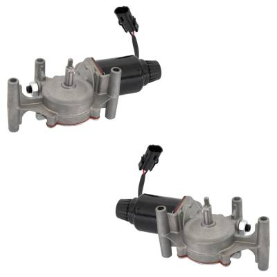 New Pair Of Headlight Motor Compatible With Pontiac Fiero Gt 6 Cyl 2.8L Firebird Trans Am Gta 8 Cyl