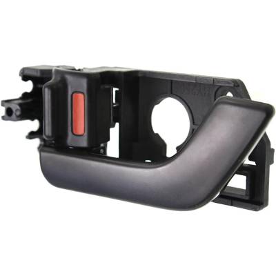Rareelectrical - Front Left (Driver Side) Interior Door Handle Fits 2003-2008 Hyundai Tiburon Black With Lock Button - Image 2