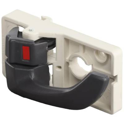 Front Or Rear Driver Side Interior Door Handle Compatible With 2005-2009 Hyundai Tucson Gray With