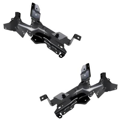 Rareelectrical - New Front Left And Front Right Bumper Bracket Compatible With Chevrolet Silverado 1500 Zr2 8 Cyl - Image 3