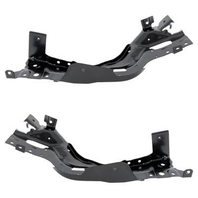 Rareelectrical - New Front Right And Front Right Bumper Bracket Compatible With Chevrolet Silverado 1500 High Country - Image 5