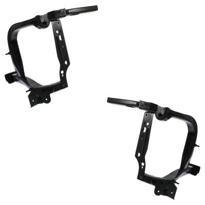 Rareelectrical - New Front Left And Front Right Bumper Bracket Compatible With Jeep Compass Sport Compass North - Image 2