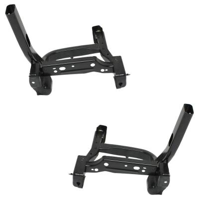 Rareelectrical - New Front Left And Front Right Bumper Bracket Compatible With Jeep Patriot Latitude X Patriot North - Image 5