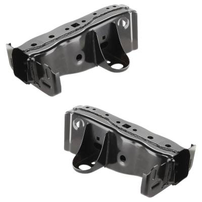Rareelectrical - New Front Left And Front Right Bumper Bracket Compatible With Ford F-150 Fx2 8 Cyl 4.6L F-150 Xlt 6 - Image 2