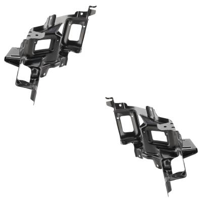Rareelectrical - New Front Left And Front Right Bumper Bracket Compatible With Gmc Sierra 1500 Denali 8 Cyl 5.3L - Image 4