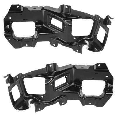 Rareelectrical - New Front Left And Front Right Bumper Bracket Compatible With Gmc Sierra 1500 Slt 8 Cyl 5.3L Sierra - Image 6