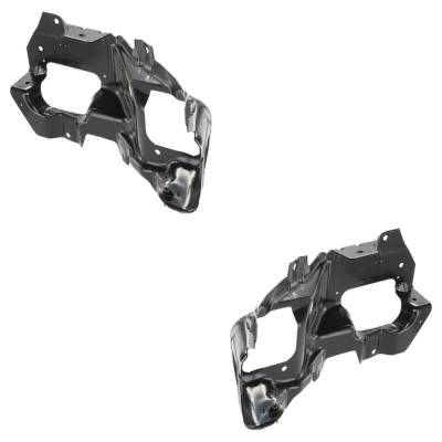 Rareelectrical - New Front Left And Front Right Bumper Bracket Compatible With Gmc Sierra 1500 Slt 8 Cyl 5.3L Sierra - Image 7