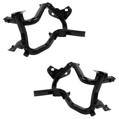 Rareelectrical - New Front Left And Front Right Bumper Bracket Compatible With Jeep Compass North 4 Cyl 2.4L Compass - Image 2
