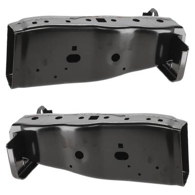Rareelectrical - New Front Left And Front Right Bumper Bracket Compatible With Ford F-150 Stx 6 Cyl 3.7L F-150 Fx4 8 - Image 6