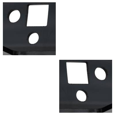 Rareelectrical - New Front Left And Front Right Bumper Bracket Compatible With Ford Bronco Wildtrak Bronco Outer - Image 7