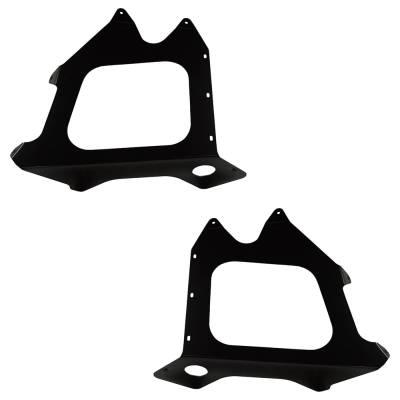 Rareelectrical - New Front Left And Front Right Bumper Bracket Compatible With Freightliner Century Class Cst120 6 - Image 5