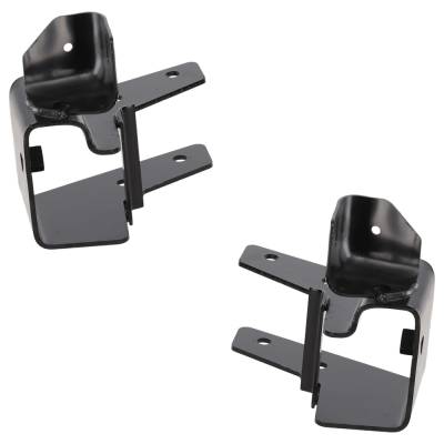 Rareelectrical - New Front Left And Front Right Bumper Bracket Compatible With Chevrolet Gmc Sierra 2500 Hd Sle 8 Cyl - Image 3