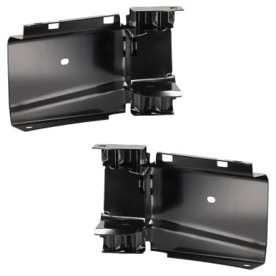 Rareelectrical - New Front Left And Front Right Bumper Bracket Compatible With Chevrolet Gmc Express 3500 Ls 8 Cyl - Image 4