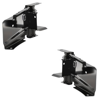 Rareelectrical - New Front Left And Front Right Bumper Bracket Compatible With Chevrolet Gmc Express 2500 Ls 8 Cyl - Image 3