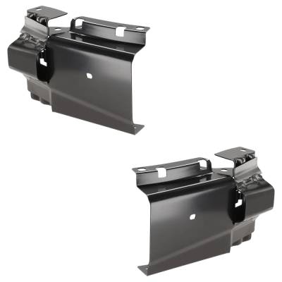 Rareelectrical - New Front Left And Front Right Bumper Bracket Compatible With Chevrolet Gmc Express 2500 Ls 8 Cyl - Image 2
