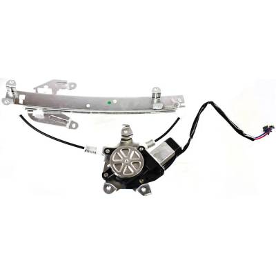 Rareelectrical - New Left Rear Window Regulator With Motor Compatible With Infiniti Nissan Maxima Gle 6 Cyl 3.0L 1999 - Image 4