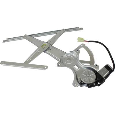 Rareelectrical - New Left Front Window Regulator With Motor Compatible With Toyota Matrix Base Matrix Xrs Matrix Xr - Image 1
