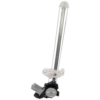 Rareelectrical - New Left Rear Window Regulator With Motor Compatible With Honda Fit Dx 4 Cyl 1.5L Fit Ex 4 Cyl 1.5L - Image 1