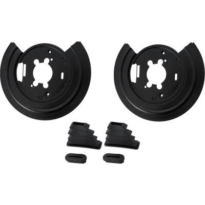 New Rear Brake Dust Shields Compatible With Dodge Ram 1500 Van Base 8 Cyl 5.2L Ram 1500 Trx4 8 Cyl