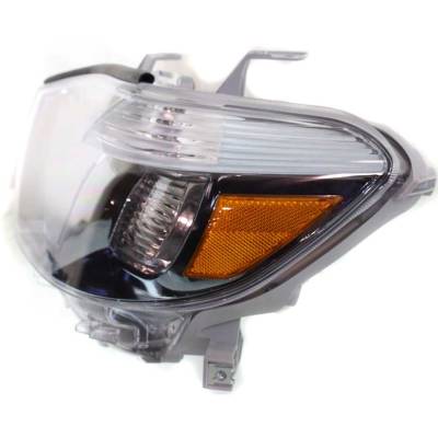 Rareelectrical - New Headlight Compatible With 2008-2010 Toyota Highlander 2.7L 3.5L I4 Left Driver Side Halogen - Image 2