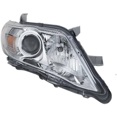 Rareelectrical - New Headlight Compatible With 2010-2011 Toyota Camry 2.4L 3.5L I4 Right Passenger Side Halogen - Image 2