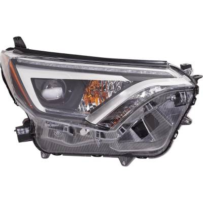 Rareelectrical - Headlight Compatible With 2016-2018 Toyota Rav4 2.5L I4 Right Passenger Side Led Rt10010055 176Hp - Image 1