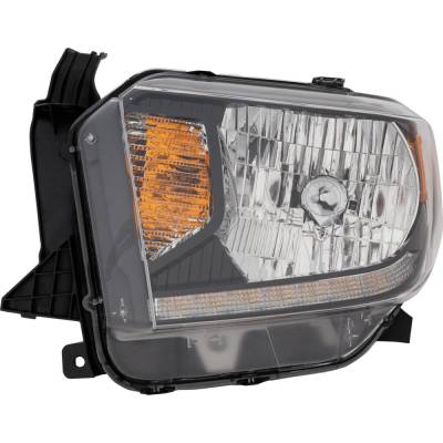 Rareelectrical - Headlight Compatible With 2018-2021 Toyota Tundra 4.0L 4.6L V6 Left Driver Side Halogen Rt10010030q - Image 1