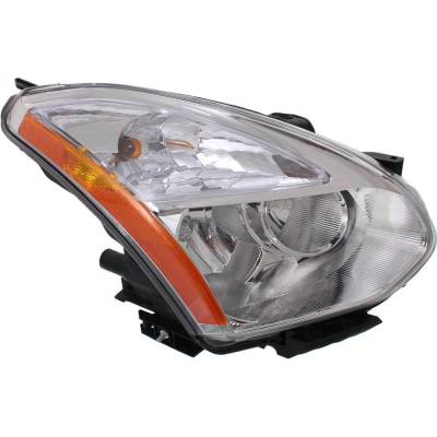 Rareelectrical - Headlight Compatible With 2009-2010 Nissan Rogue 2.5L I4 Qr25de Right Passenger Side Halogen - Image 3